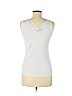 John Eshaya 100% Rayon White Sleeveless Top Size S (petite) - photo 2