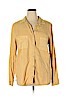 Side Stitch 100% Tencel Lyocell Yellow Long Sleeve Button-Down Shirt Size XL - photo 1