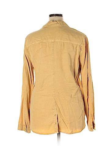 Side Stitch Long Sleeve Button-Down Shirt (view 2)