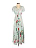 Unbranded 100% Rayon Green Casual Dress Size S - photo 1
