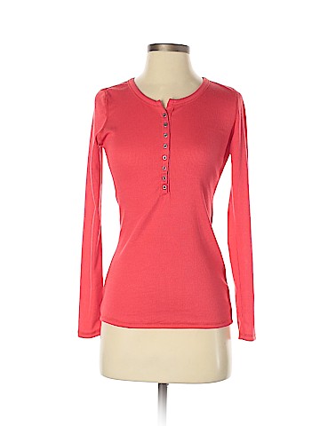 Doublju Long Sleeve Henley (view 1)