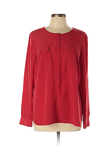 Ann Taylor LOFT Long Sleeve Blouse (view 1)