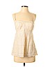 Nanette Lepore 100% Cotton Tan Sleeveless Blouse Size 4 - photo 1