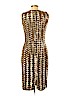 Badgley Mischka 100% Polyester Gold Cocktail Dress Size 10 - photo 2