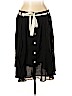 Coldwater Creek 100% Rayon Black Casual Skirt Size XL - photo 1