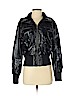 Rhapsody 100% Polyurethane Black Faux Leather Jacket Size M - photo 1