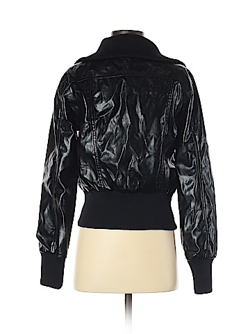 Rhapsody Faux Leather Jacket (view 2)