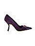 Prada 100% Suede Purple Heels Size EU 39 - photo 1