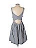 Postcard Gray Casual Dress Size S - photo 2