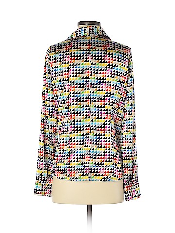 Worth New York Long Sleeve Silk Top (view 2)