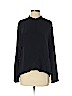 Eileen Fisher 100% Polyester Black Long Sleeve Blouse Size S - photo 1