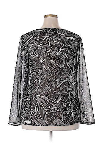 Apostrophe Long Sleeve Blouse (view 2)