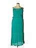 rue21 100% Rayon Teal Casual Dress Size 3X - photo 1
