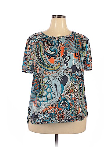 J. Crew Factory Store Short Sleeve Blouse (view 1)