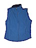 Lands' End 100% Polyester Solid Blue Vest Size 10 - 12 - photo 1