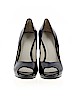 Nine West 100% Leather Black Heels Size 8 1/2 - photo 2