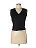 Armani Collezioni Black Sleeveless Top Size 6 - photo 1