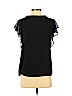 Zara Black Short Sleeve Blouse Size XS - photo 2