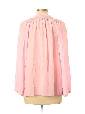 Lilly Pulitzer Long Sleeve Silk Top (view 2)