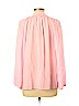 Lilly Pulitzer 100% Silk Pink Long Sleeve Silk Top Size L - photo 2