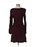 American Eagle Outfitters Burgundy Casual Dress Size L - photo 2