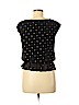 Kenneth Cole New York 100% Polyester Black Short Sleeve Blouse Size 6 (petite) - photo 2