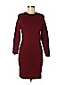 Amour Vert Burgundy Casual Dress Size M - photo 1