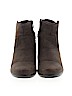 Ann Taylor LOFT Brown Ankle Boots Size 8 1/2 - photo 2
