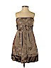 BCBGMAXAZRIA Tan Cocktail Dress Size 2 (petite) - photo 1