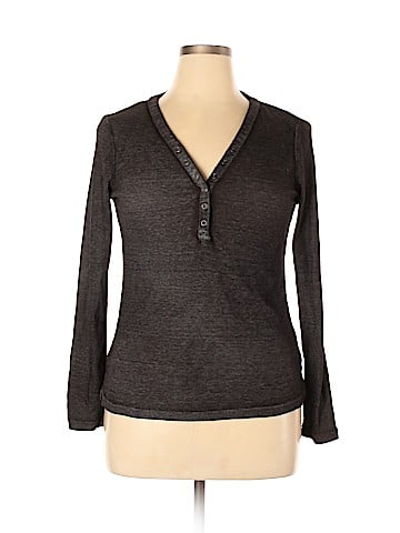 Rock & Republic Long Sleeve Henley (view 1)