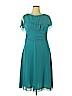 Assorted Brands Blue Cocktail Dress Size XL - photo 1