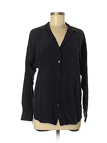 Kate Spade New York Long Sleeve Silk Top (view 1)