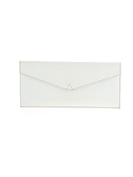 Barneys New York Leather Clutch