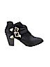 Bamboo Black Ankle Boots Size 10 - photo 1
