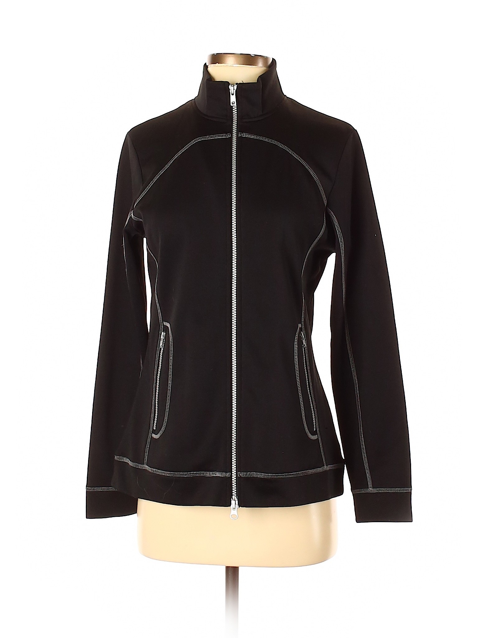 Clique Women Black Jacket S Petites | eBay