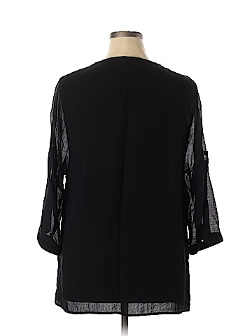 Soft Surroundings 3/4 Sleeve Blouse (view 2)