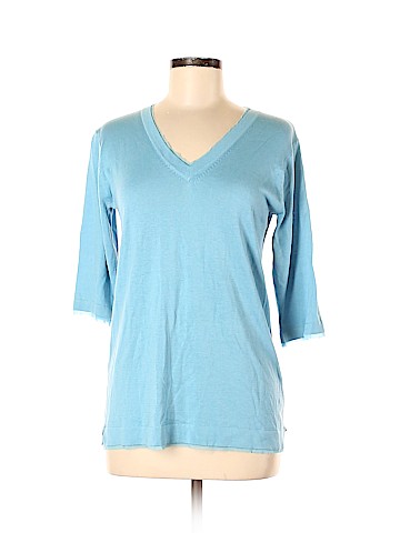 Doncaster 3/4 Sleeve Silk Top (view 1)