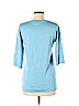 Doncaster Blue 3/4 Sleeve Silk Top Size XS - photo 2