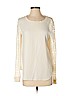 Ann Taylor LOFT 100% Polyester Ivory Long Sleeve Blouse Size XS - photo 1