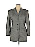 Evan Picone Gray Wool Blazer Size 14 - photo 1