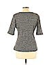Ann Taylor Black Short Sleeve Top Size L - photo 2