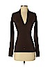 Theory Brown Long Sleeve Top Size P (petite) - photo 1