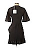 Tibi Black Casual Dress Size 00 - photo 2