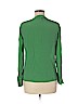 Banana Republic 100% Silk Green Long Sleeve Silk Top Size M (petite) - photo 2