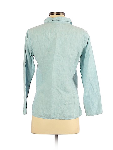 Eileen Fisher Long Sleeve Button-Down Shirt (view 2)