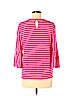 Chico's Pink 3/4 Sleeve Top Size Med Petite (1) - photo 2