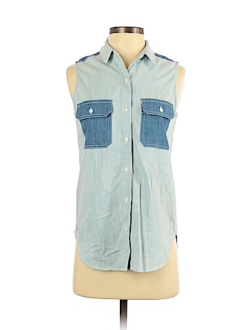 Rag & Bone Sleeveless Button-Down Shirt (view 1)