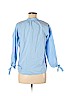 Madewell 100% Cotton Blue 3/4 Sleeve Blouse Size S - photo 2