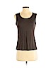 Armani Collezioni Brown Sleeveless Top Size 8 - photo 1
