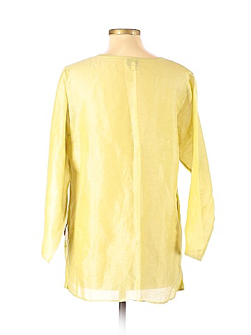 Eileen Fisher Long Sleeve Blouse (view 2)